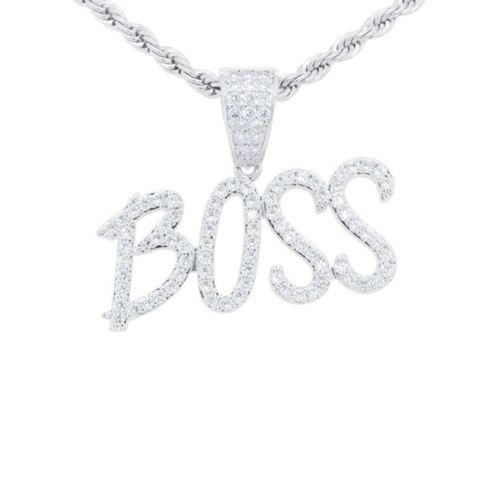 Women's Jewelry 14k Boss Pendant / Gifts for Her